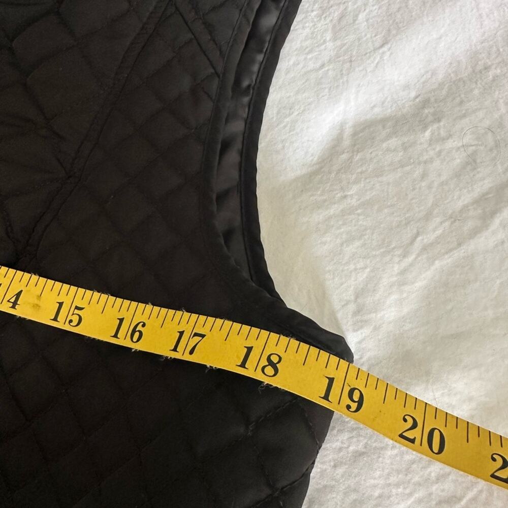 Calvin Klein Black Quilted Vest, size medium - Picture 7 of 13